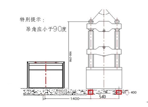 600KN電液伺服液壓萬(wàn)能試驗(yàn)機(jī)安裝